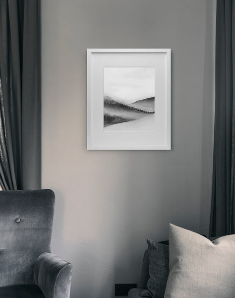 Deep Valley II - Art Print