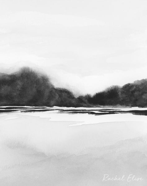 River Bank I - Art Print