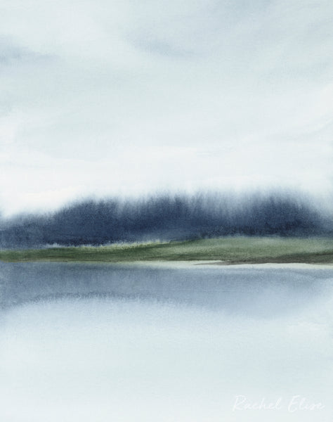 Indigo Forest II - Art Print