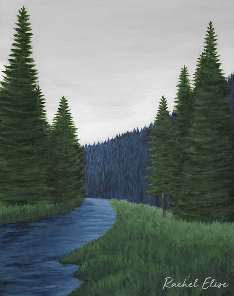 River Bend II - Art Print