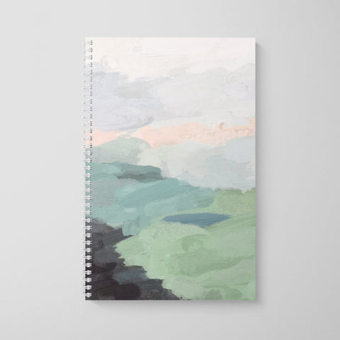 Spiral Notebook - Farmland Sunset