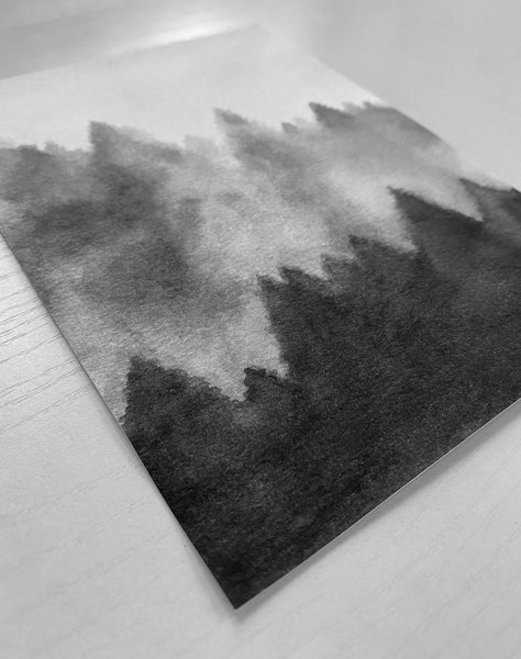 Foggy Forest I - Original Art