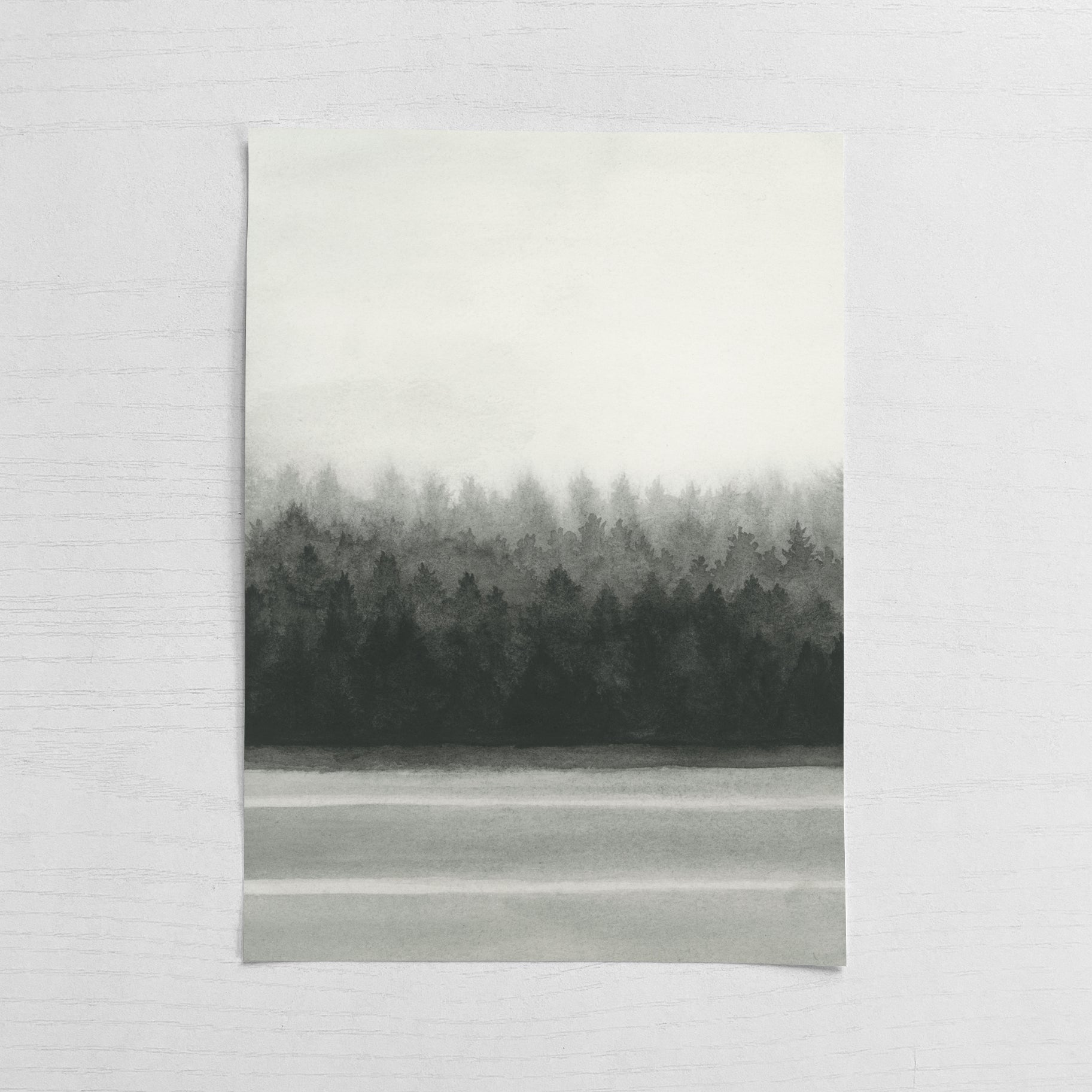 Driving By Trees - Original Art
