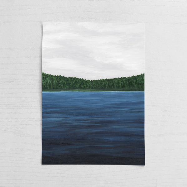 Out on the Lake - Original Art