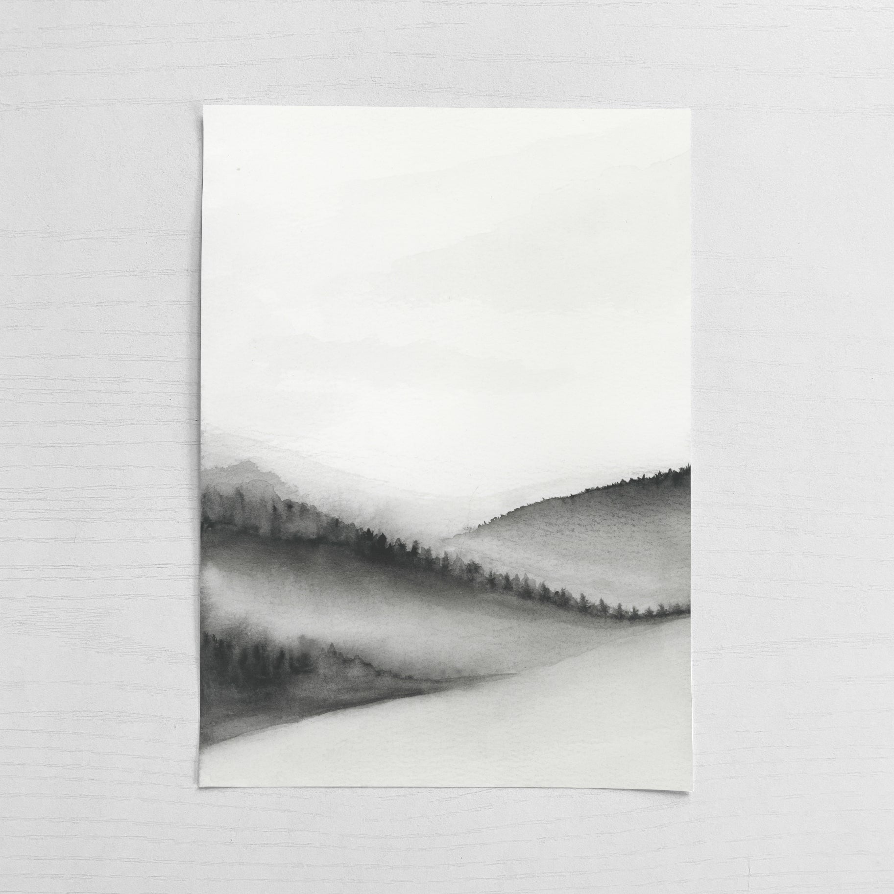 Deep Valley II - Original Art