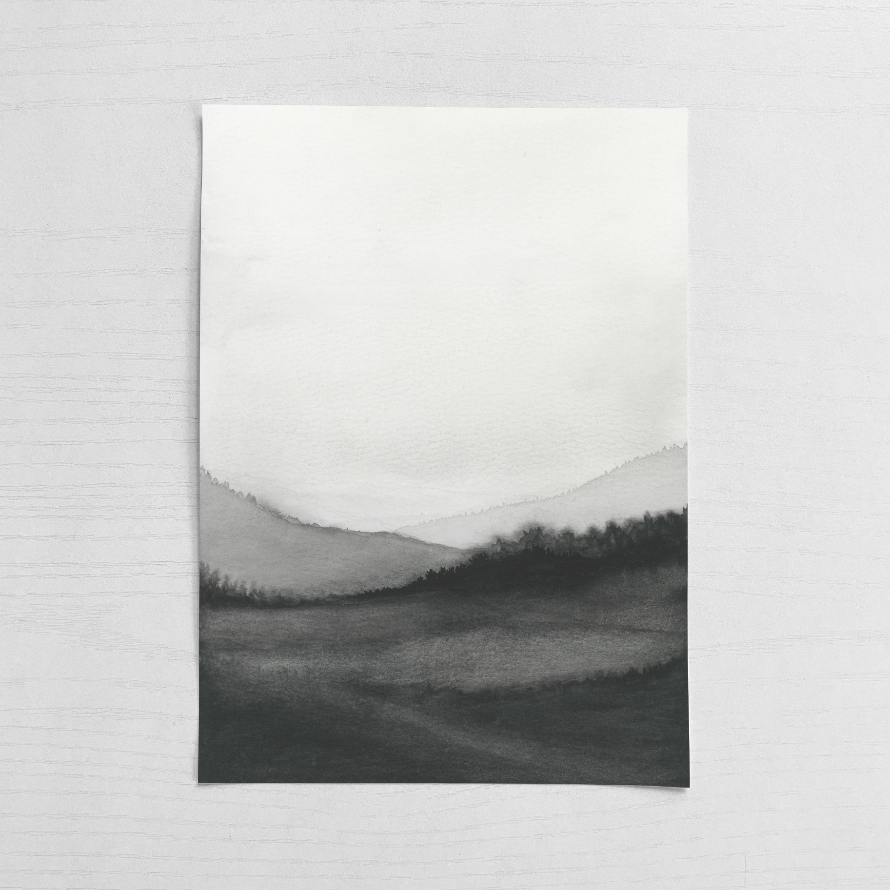 Deep Valley III - Original Art