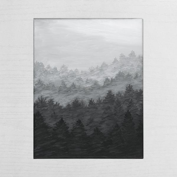 Misty Forest - Original Art