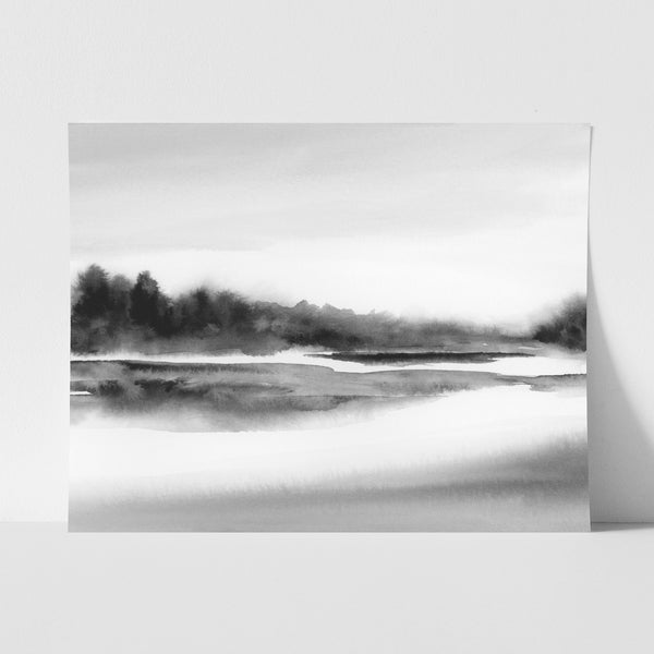 River Reflection - Art Prints Set of Four
