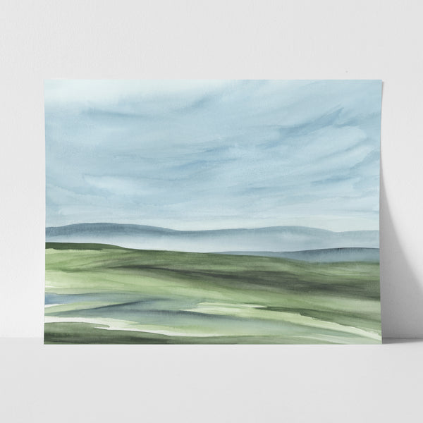 Windswept Valley I - Art Print