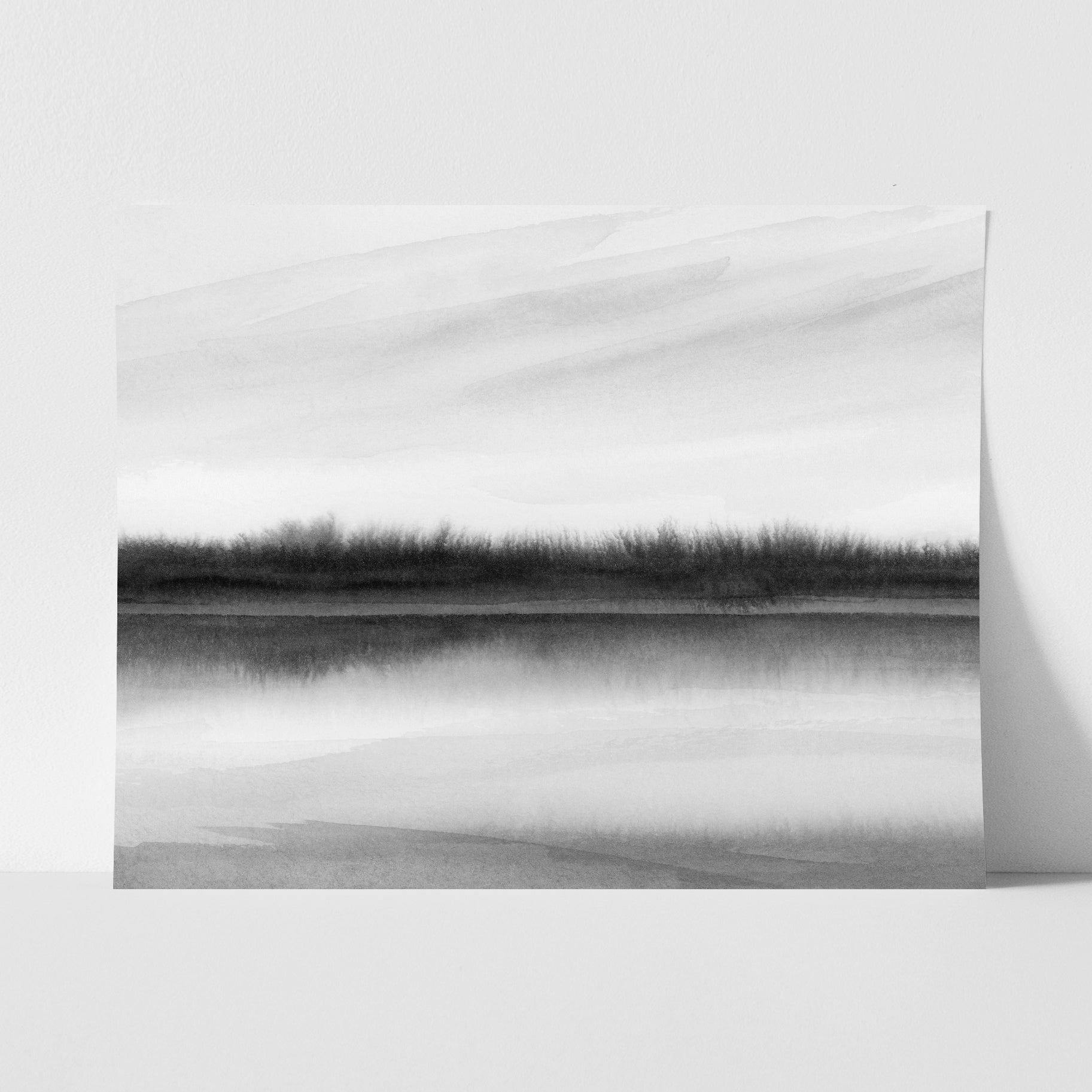 River Reflection I - Art Print