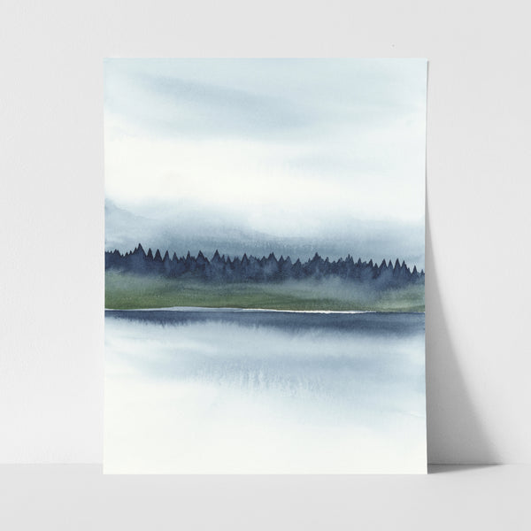 Indigo Forest I - Art Print