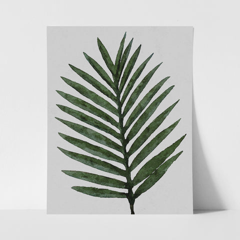 Palm Leaf Green - Art Print