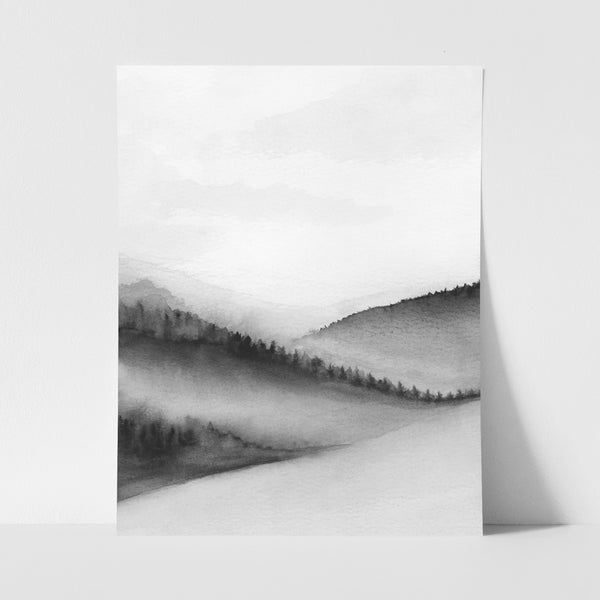 Deep Valley II - Art Print