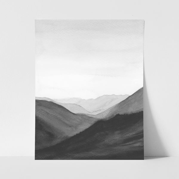 Deep Valley I - Art Print