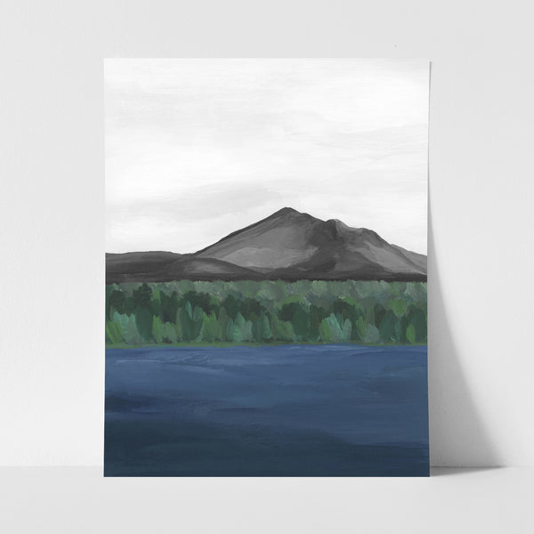 Bachelor & Broken Top - Art Prints Set of Two