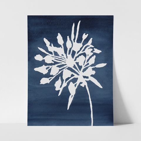 Silhouette Stems III - Art Print