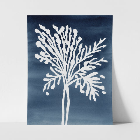 Silhouette Stems II - Art Print